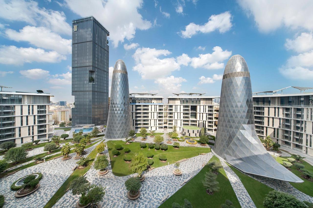 Banyan Tree Doha At La Cigale Mushaireb Exteriör bild Residential complex in the new city