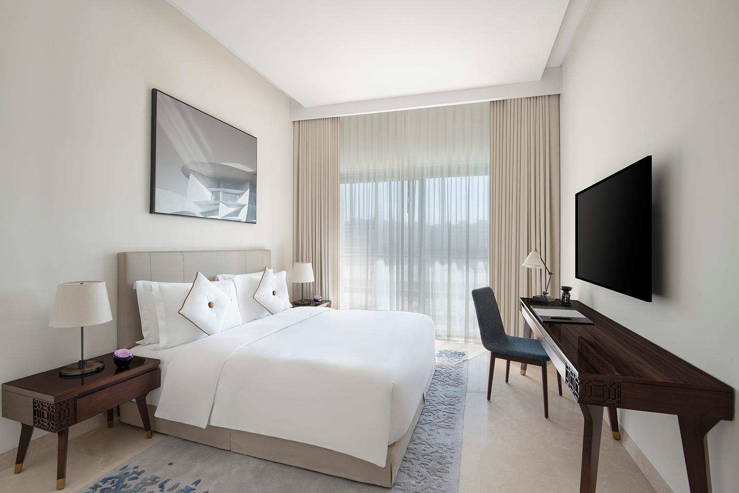 Banyan Tree Doha At La Cigale Mushaireb Rum bild A bedroom at the hotel
