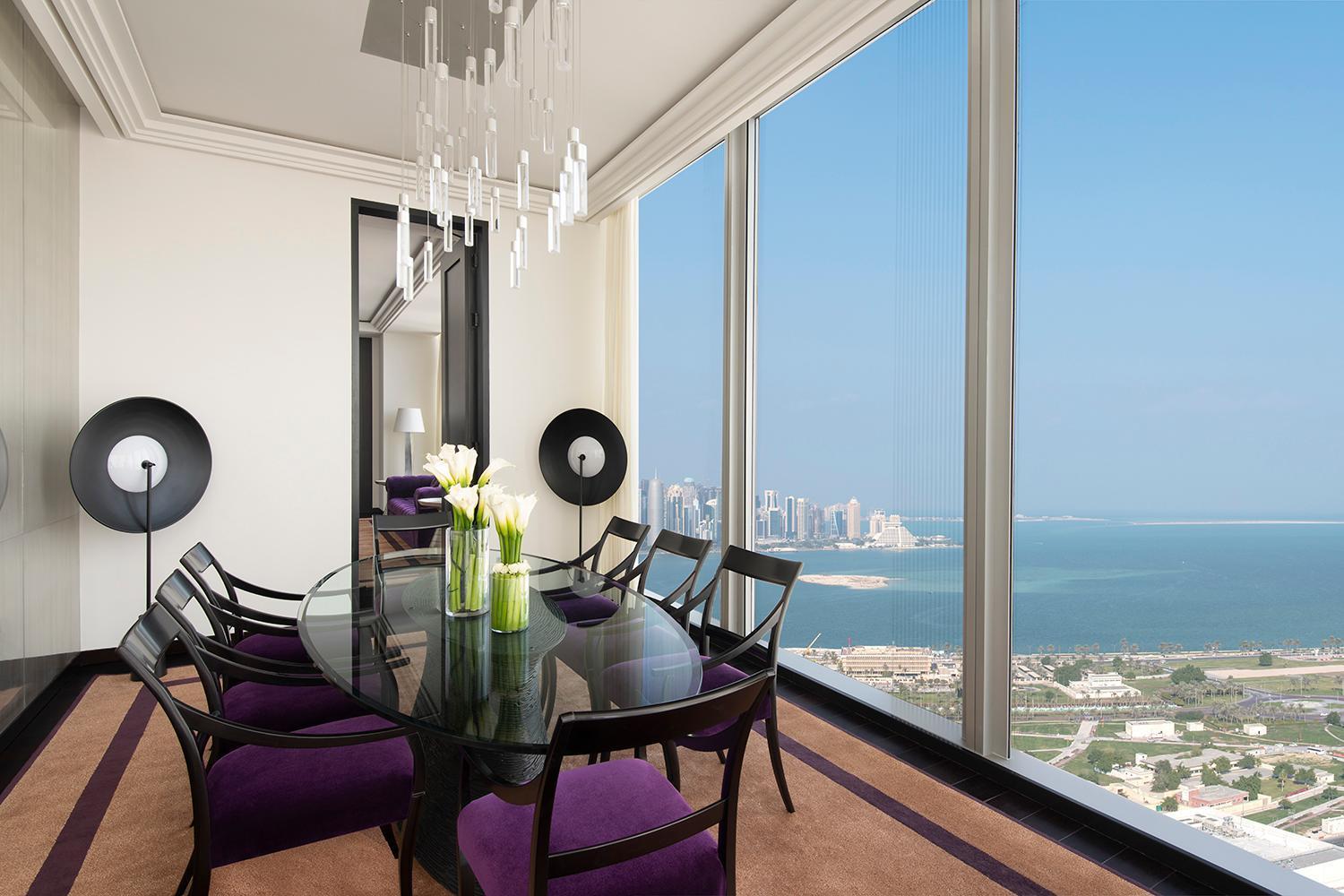 Banyan Tree Doha At La Cigale Mushaireb Rum bild A view from a penthouse apartment